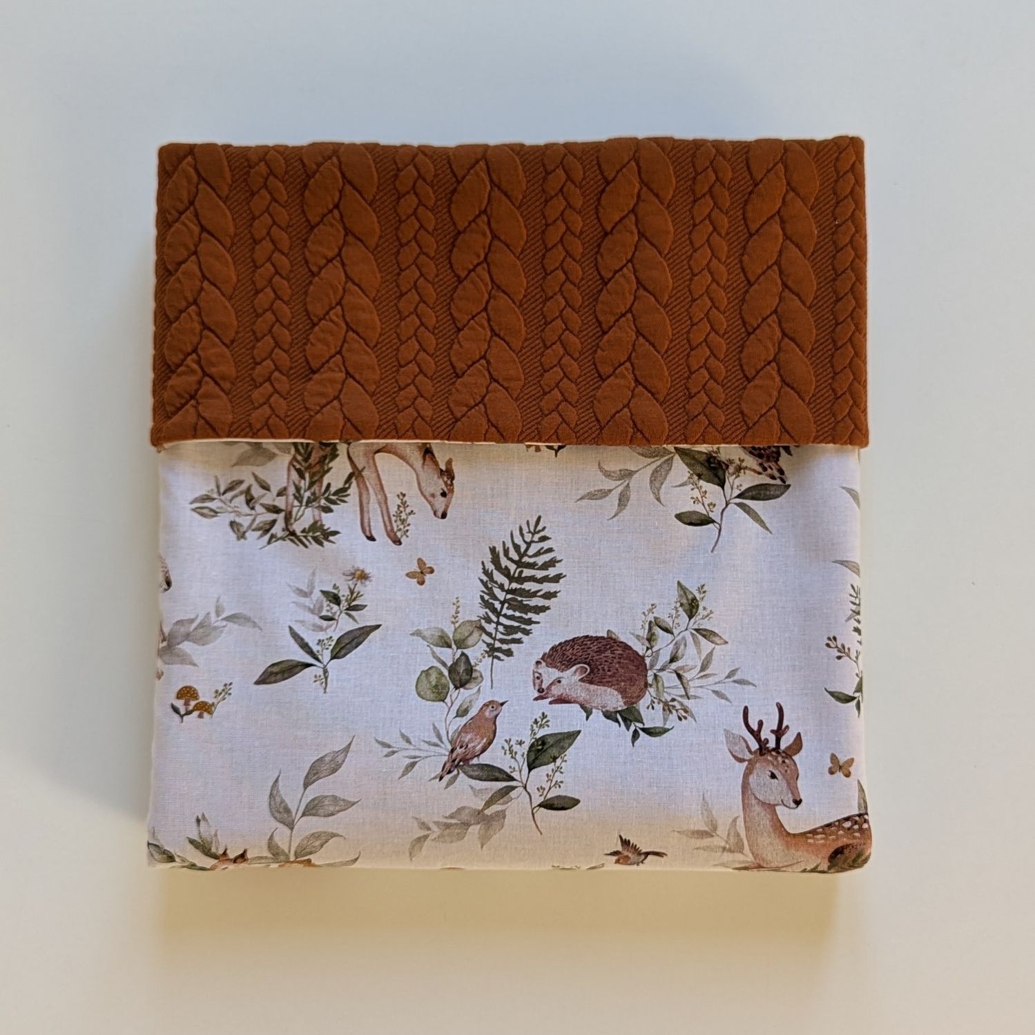 Copertina Jersey Knit Animali del Bosco