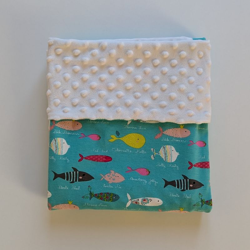 Copertina Jersey Minky Pesciolini Copertina Jersey Minky Pesciolini