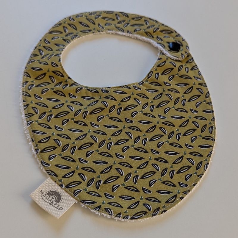 Bavaglino neonato Foglioline Bavaglino neonato Foglioline