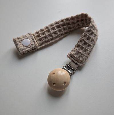 Portaciuccio Waffle Beige