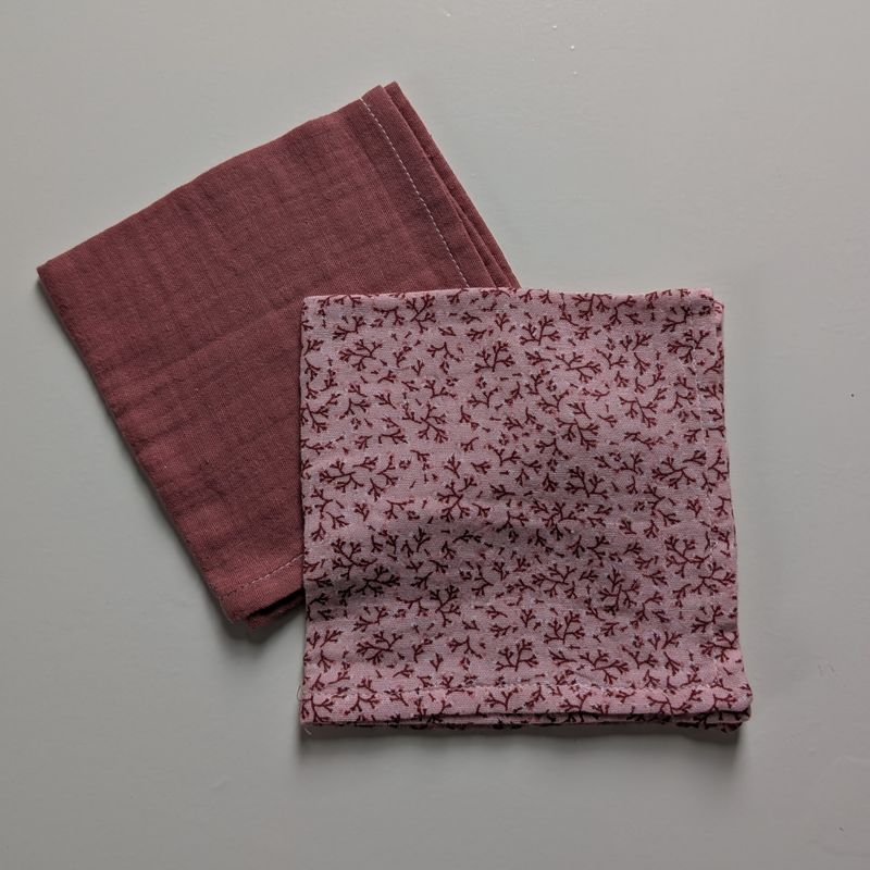 Mini mussole in cotone Mini mussole in cotone