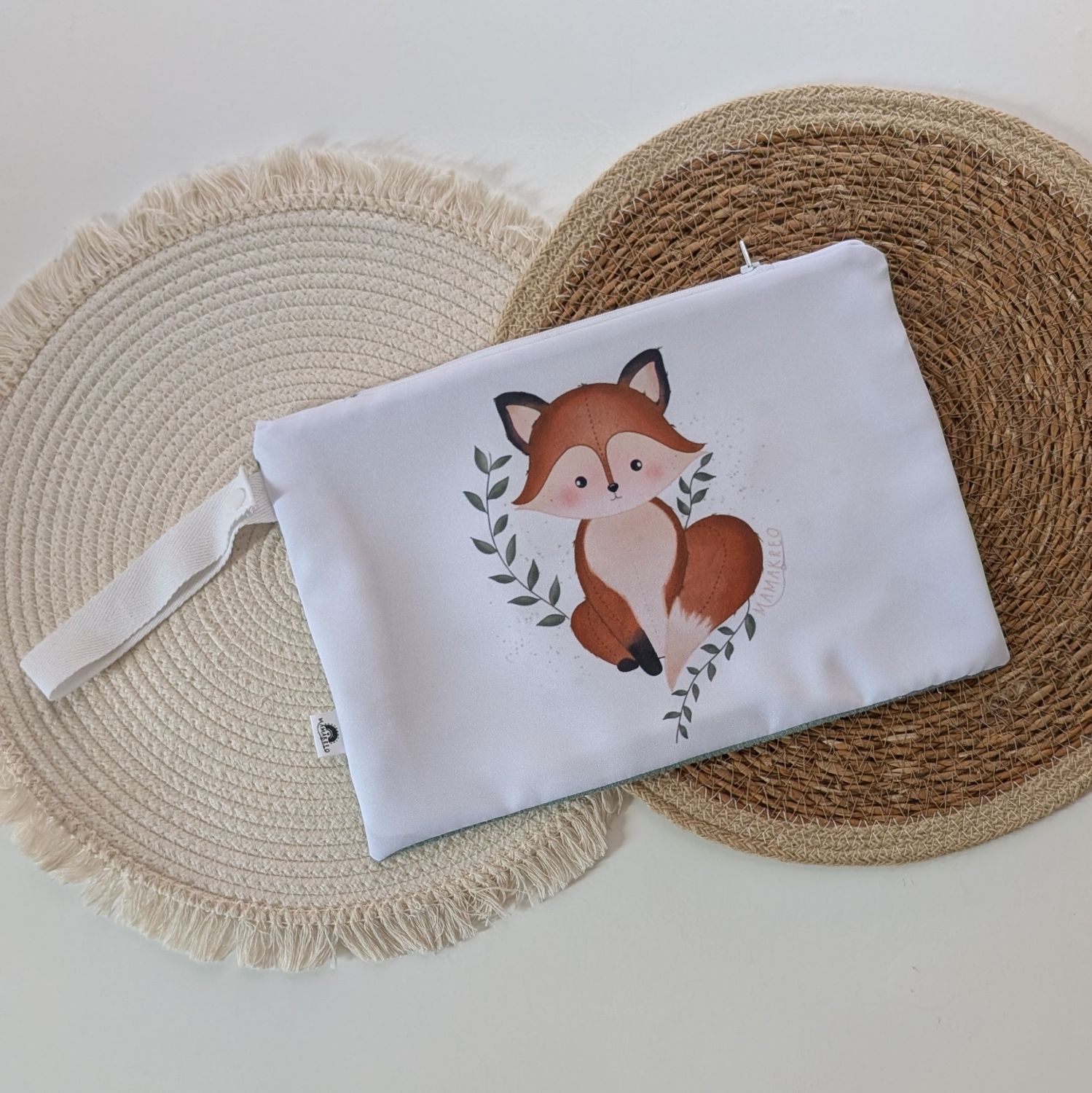 Bustina porta accessori neonato 