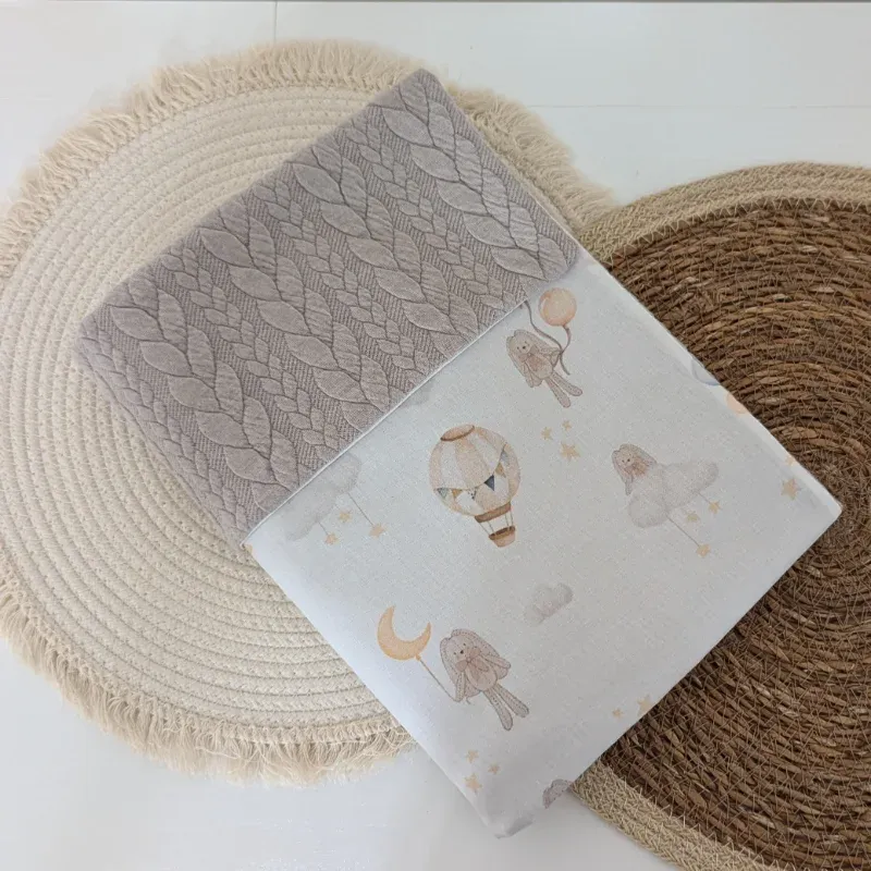 Copertina neonato Jersey - Mamakreo Copertina neonato Jersey - Mamakreo