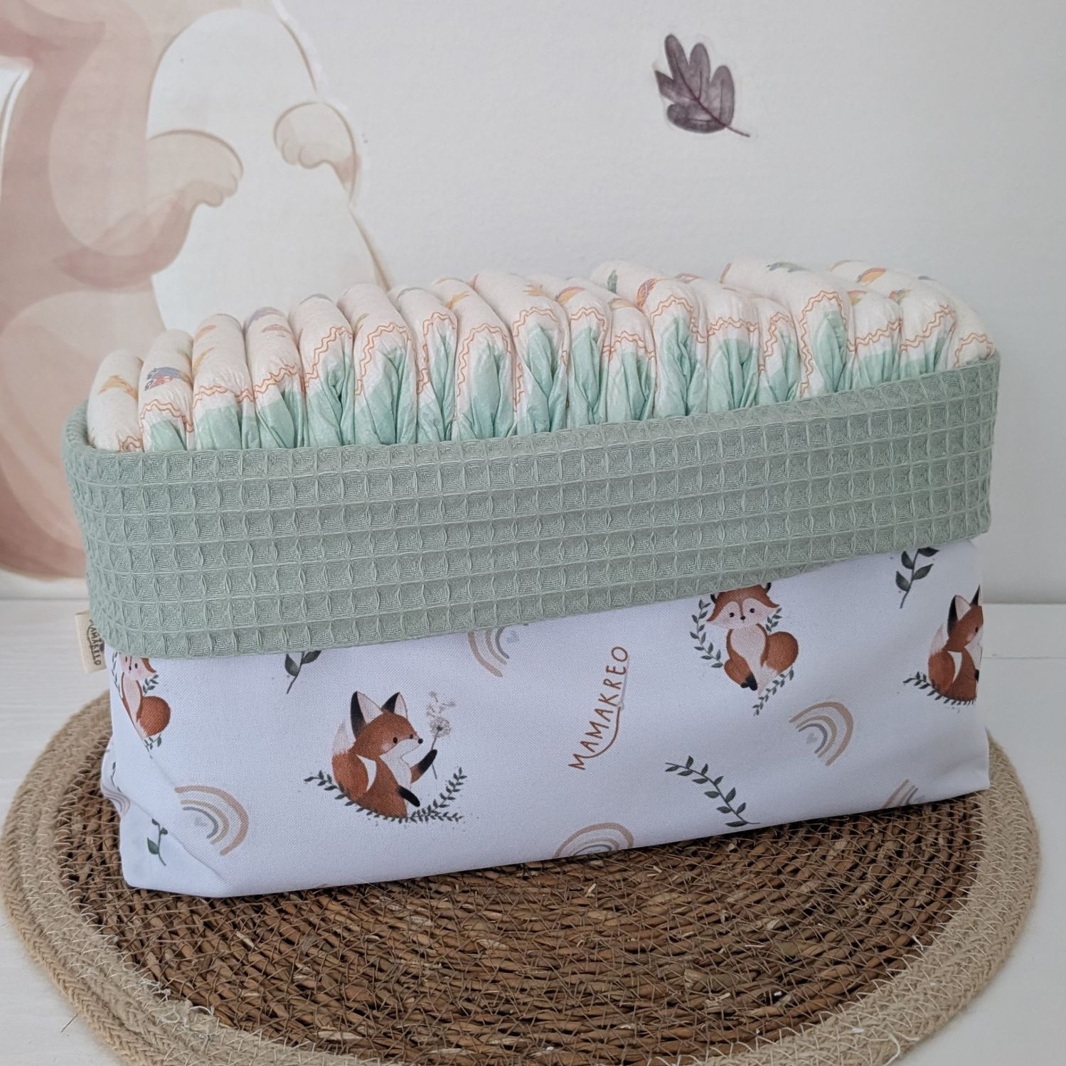 Cestini Organizer Fasciatoio 2 pezzi - Mamakreo Cestini Organizer Fasciatoio 2 pezzi - Mamakreo