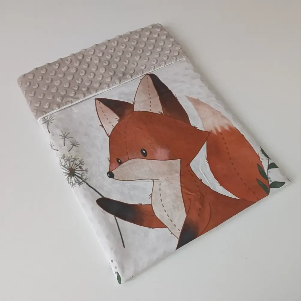 Copertina neonato minky pile - Mamakreo Copertina neonato minky pile - Mamakreo