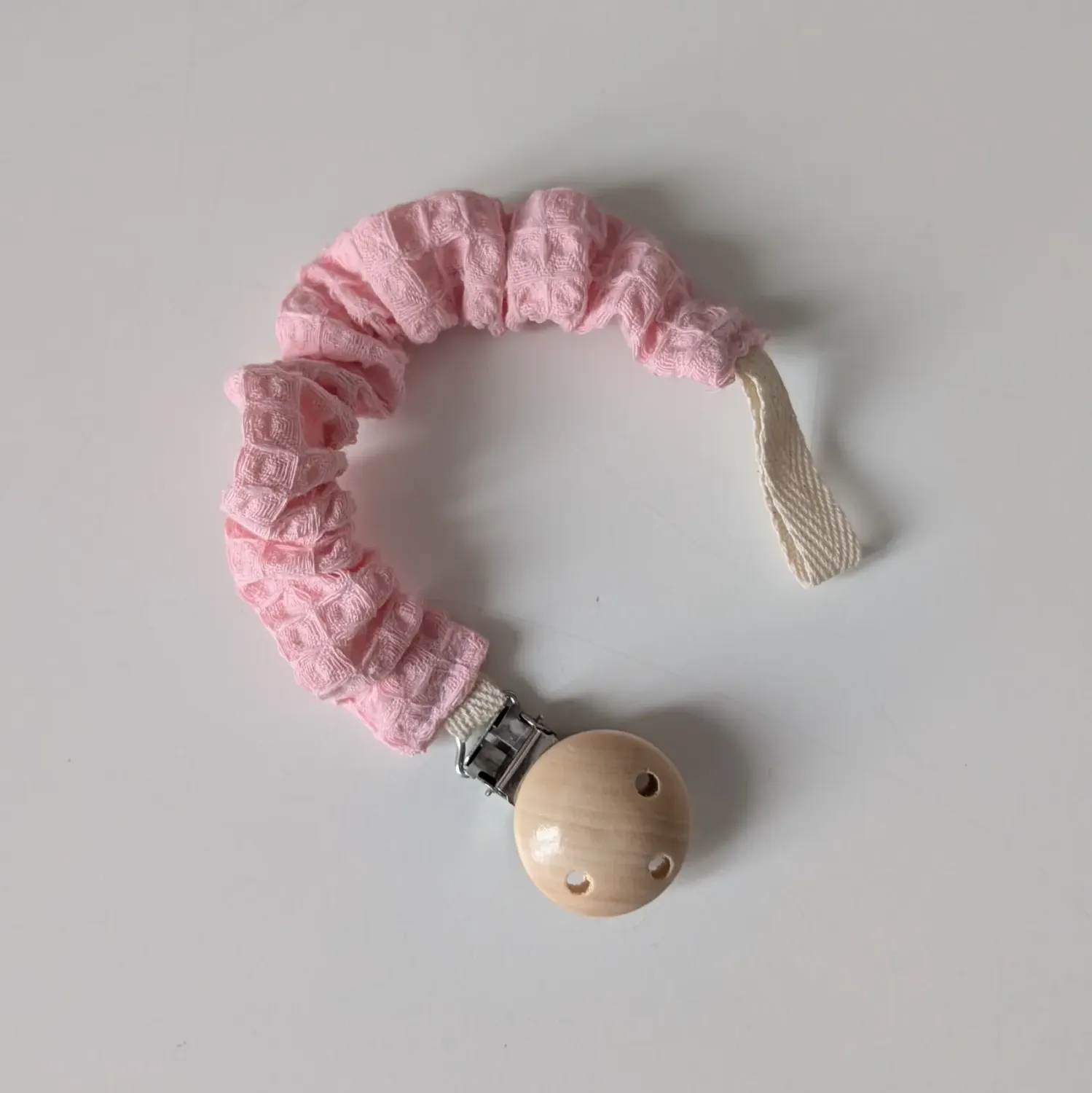 Portaciuccio Waffle Rosa Portaciuccio Waffle Rosa