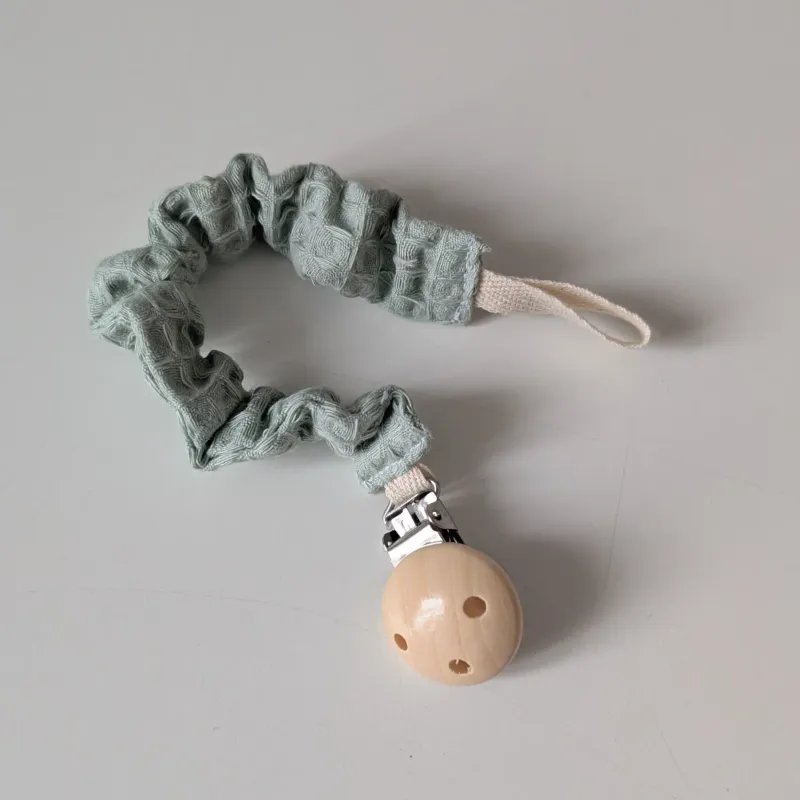 Portaciuccio Waffle Verde Portaciuccio Waffle Verde