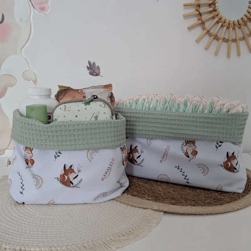 Cestini Organizer Fasciatoio - Mamakreo