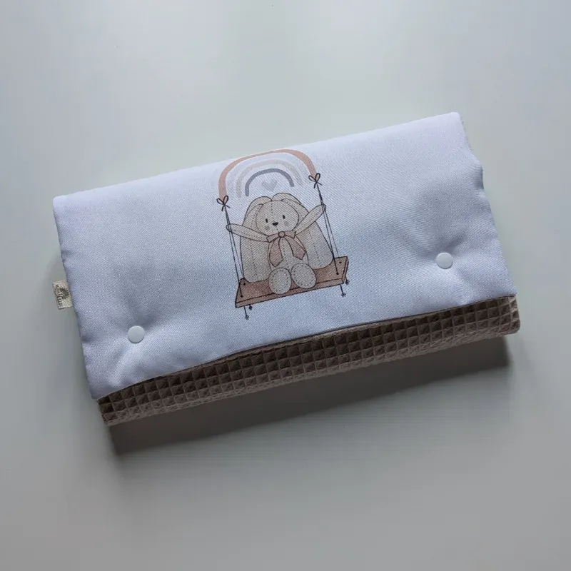 Fasciatoio da viaggio neonato Essential - versione nido d'ape