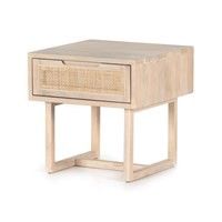 End Table-White Wash-Mango