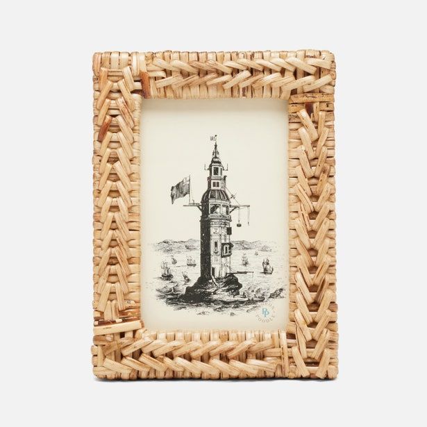 Frame-Woven Bamboo-8x10