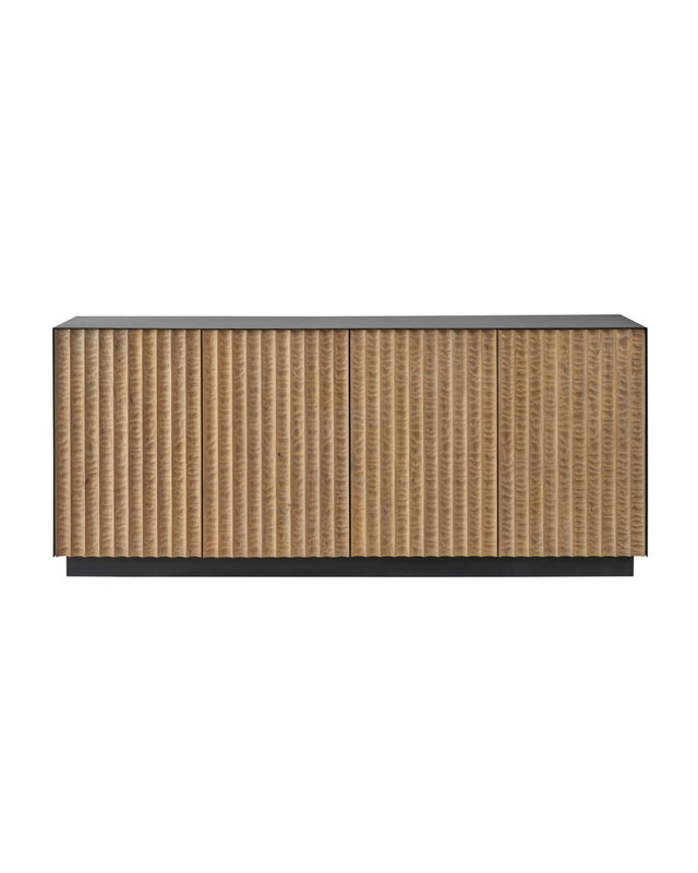 Console-Carved Wood Doors