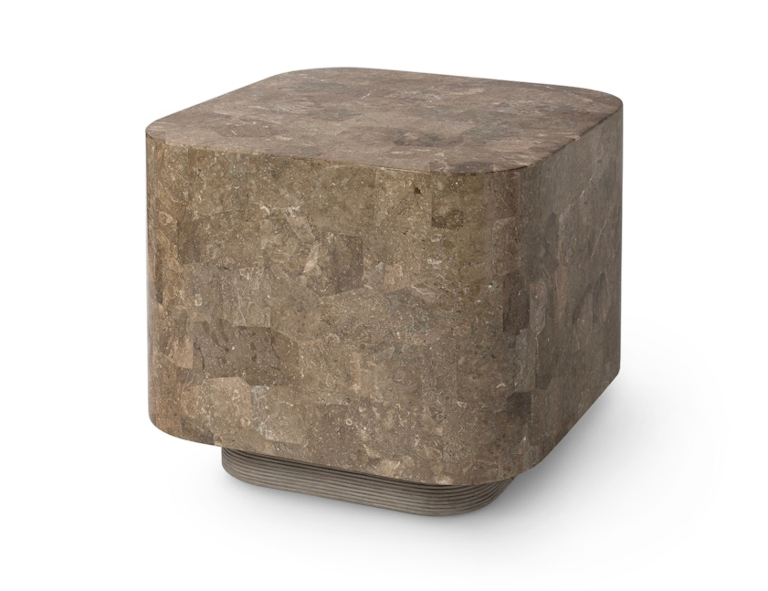 Side Table-Mocha-Inlaid