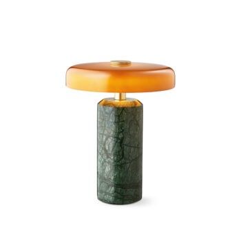Mini Table Light-Moss Amber