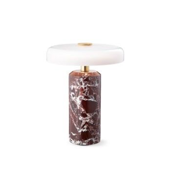 Mini Table Light-Burgundy