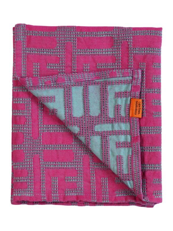 Hand Towel-Fuchsia-Cotton