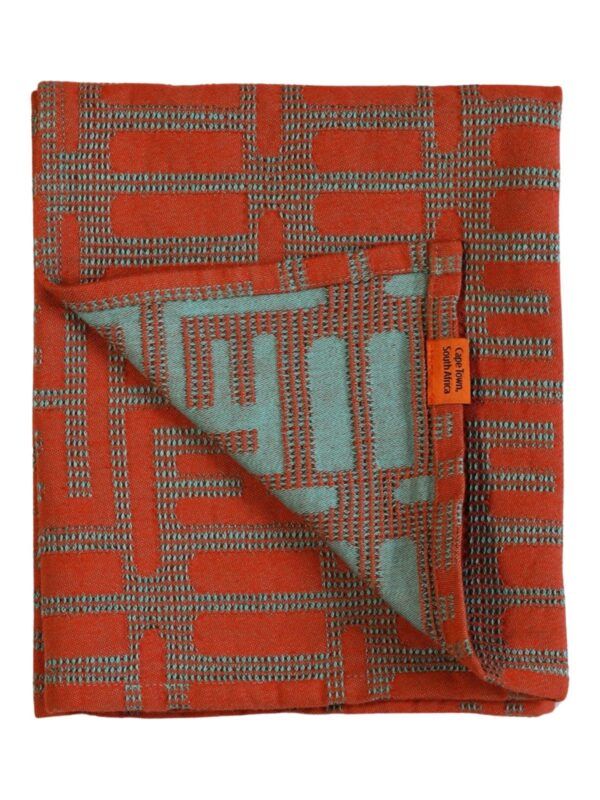 Hand Towel-Coral-Cotton