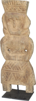 Sculpture-Carved Stone-Waiting I