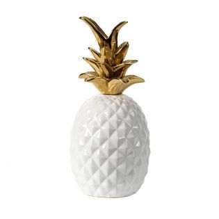 Sculpture-White-Pineapple