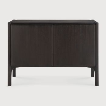 Console-Varnished Teak-2 Doors