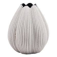 Vase-Champa White-S