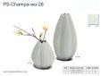 Vase-Champa-Grey-Jagged Mouth
