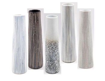 Vase-Koza White/Dark Bottom-M