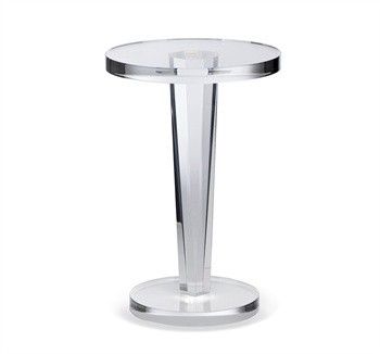 Side Table-Acrylic-Clear