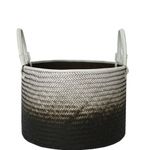 Basket-Leather-Black M