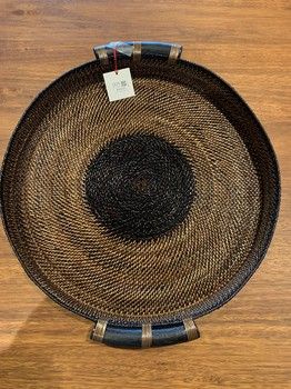 Tray-Jimbaran Rattan-18in