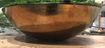 Bowl-Glass-L Black/Bronze