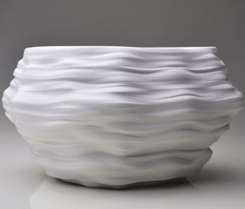 Vase-Porcelain-White Tree S