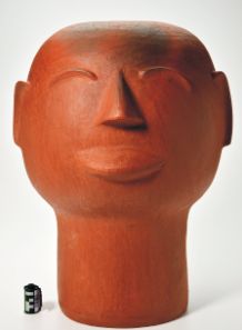Sculpture-Clay-Man Head XL