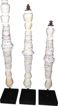 Sculpture-Shell Coin-Indonesia-L