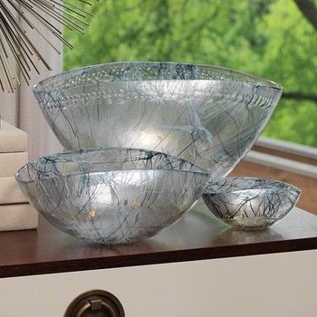 Bowl-Blue Spark-M
