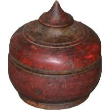 Box-Tika -Antique-Tibet