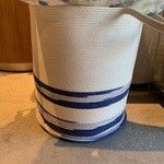 Basket-Ikat Blue Block-M