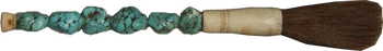 Calligraphy Brush-Turquoise I