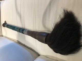Calligraphy Brush-Spoted Jade-Thick