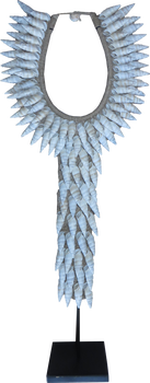 Sculpture-Shell Necklace on Stand-Indonesia I