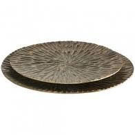 Plaque-Golden Aluminum-S