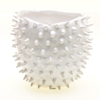 Pot-Cacti 7.25x6.5-White