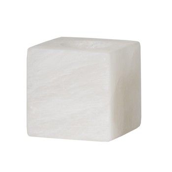 Candle Holder-White-Atlas