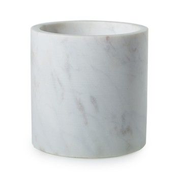 Pot-Marble 6x6.25-White