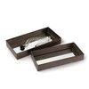 Tray-Natural Brass-Rectangle L