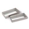Tray-Polished Nickel-Rectangular L