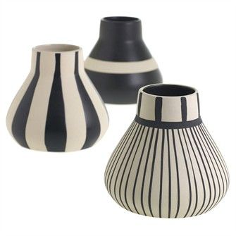 Vase-Tribeca-One Stripe