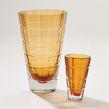 Vase-Amber-S