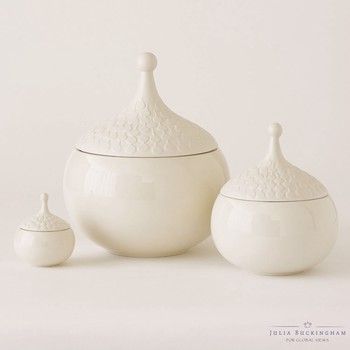 Vase-Teardrop Chalk-L