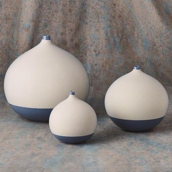 Vase-Pixelated Blue-S